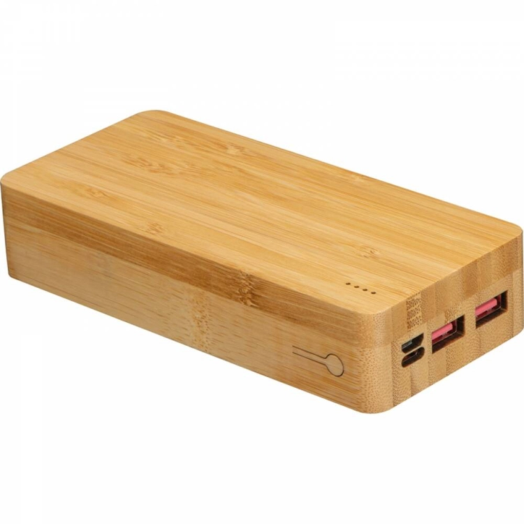 Power bank 20000 mAh bambusowy VALERIA