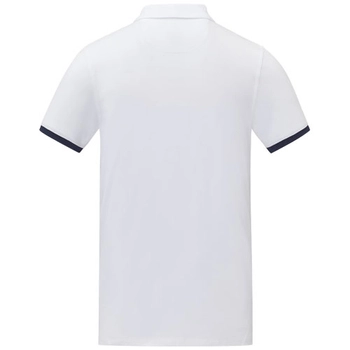 Męska koszulka polo duotone Morgan z krótkim rękawem 200 g/m², biały 38110010