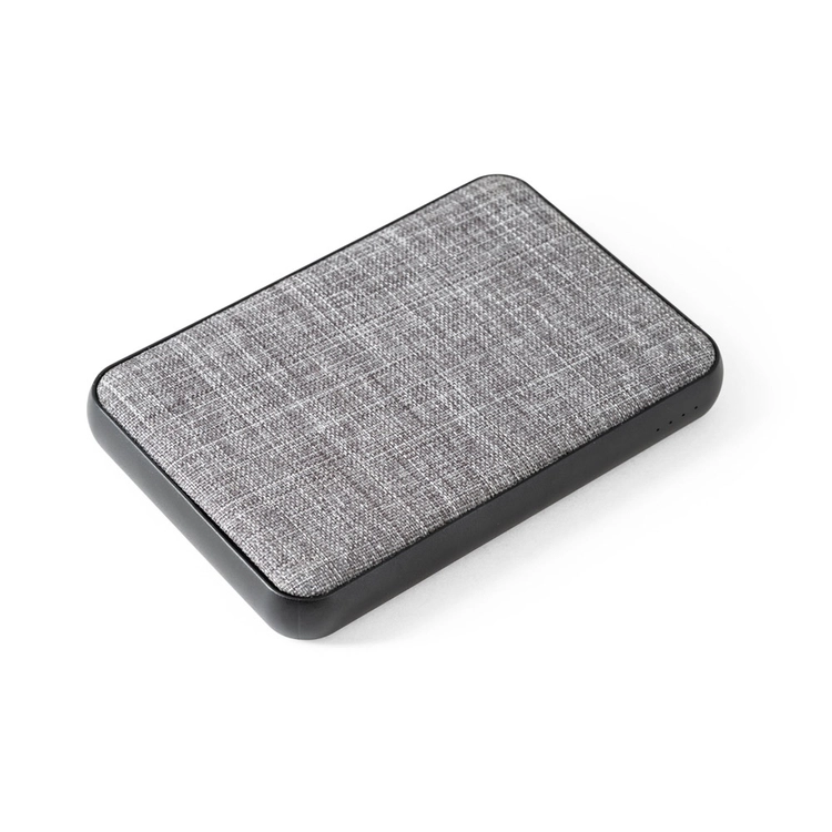 RENEWAL BATTERY. Power bank 5.000 mAh wykonany w PET pochodzącego z recyklingu (100% rPET)