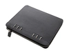 Clipbook fILOFAX CLASSIC ZIP A5 zamknięcie na zamek, notatnik i terminarze bez dat, czarna okładka