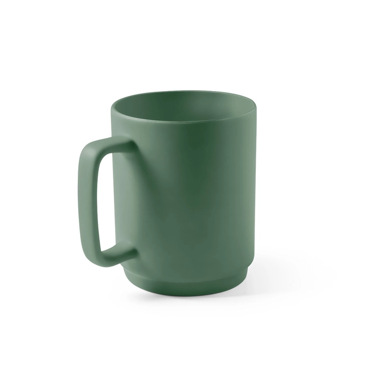 MIGHTY. Ceramiczny kubek z cylindrycznym korpusem 330 mL