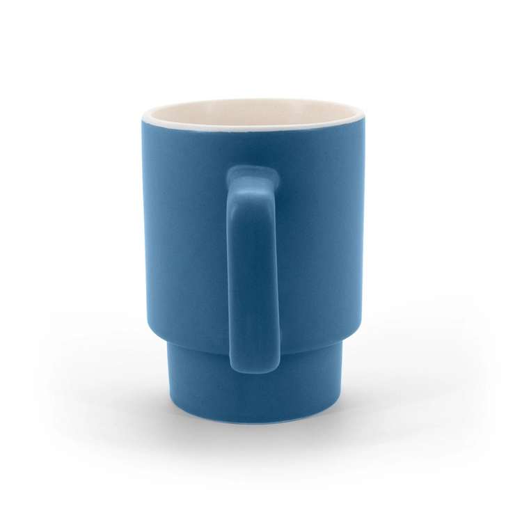 KUERTEN. Ceramiczny kubek z matowym wykończeniem, 330 ml