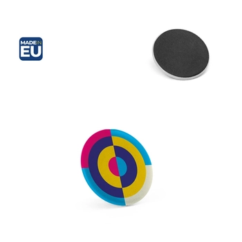 Button P'IN 2. Button P'IN 2. Okrągły magnes, 300 - Czarny 73121-300