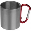 Kubek metalowy z karabińczykiem 200 ml ANGELICA