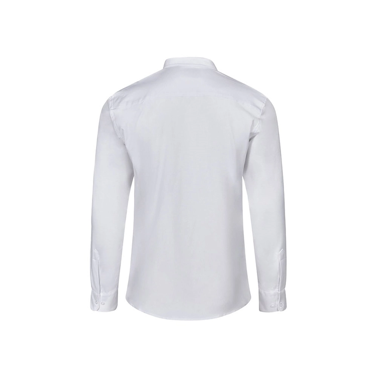 VL PRITHVI MAN. Męska koszula Oxford (180 g/m²) z bawełny (50%), poliestru (45%) i elastanu (5%)