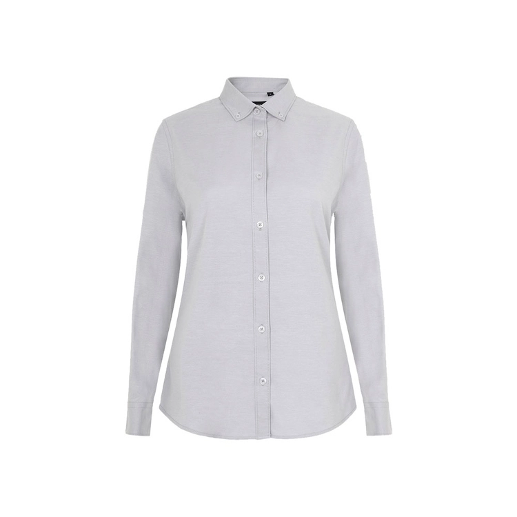 VL PRITHVI WOMEN. Koszula Oxford (180 g/m²) dla kobiet, wykonana z bawełny (50%), poliestru (45%) i elastanu (5%)