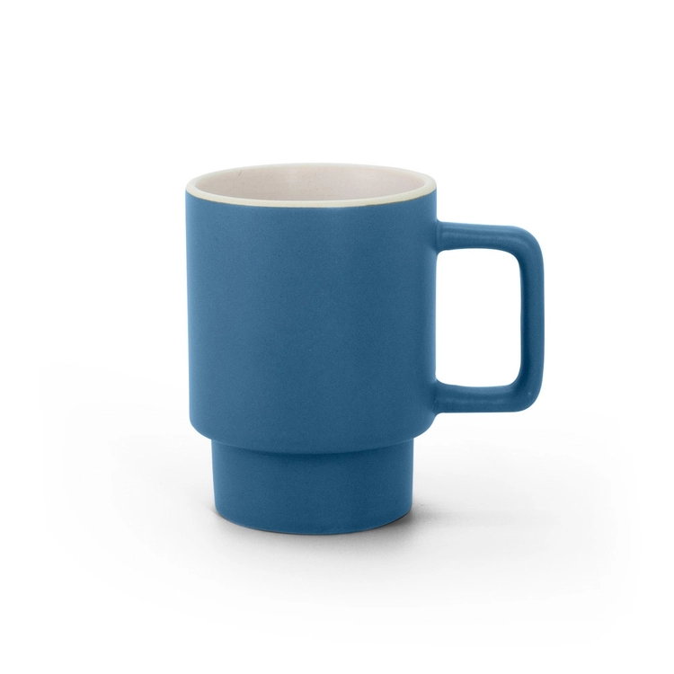 KUERTEN. Ceramiczny kubek z matowym wykończeniem, 330 ml