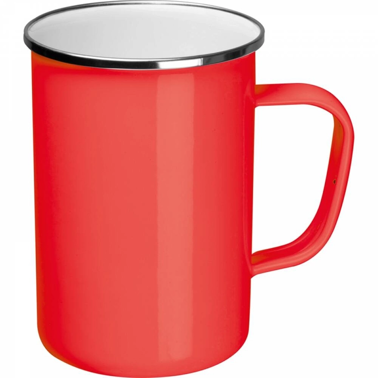 Kubek metalowy emaliowany 550 ml GENE