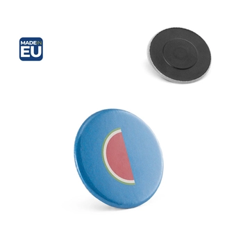 Button P'IN 5. Button P'IN 5. Okrągła przypinka z zapięciem magnetycznym, 300 - Czarny 73124-300