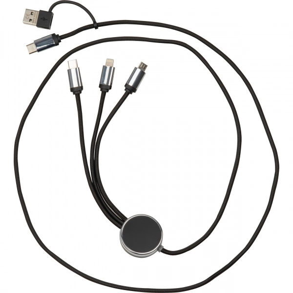 Kabel do ładowania 4w1, podświetlany INGE