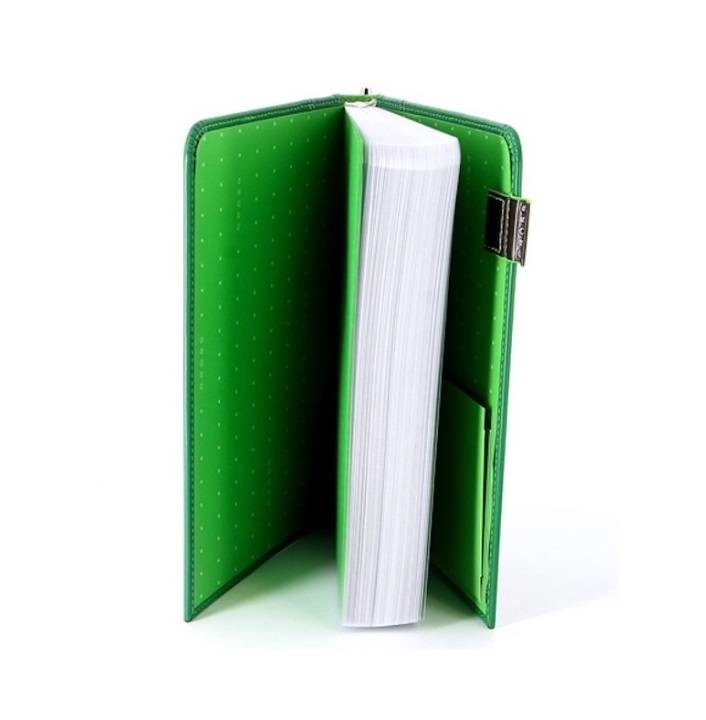 Notes Cross Signature Journal zielony, A5, długopis Cross, blok w linie