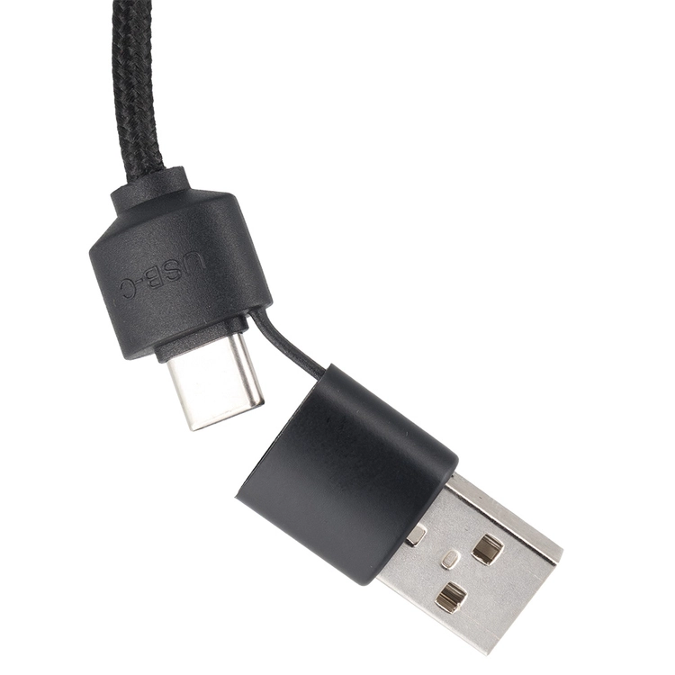 Kabel 4w1 z podświetlnym logo - LH-ZM02