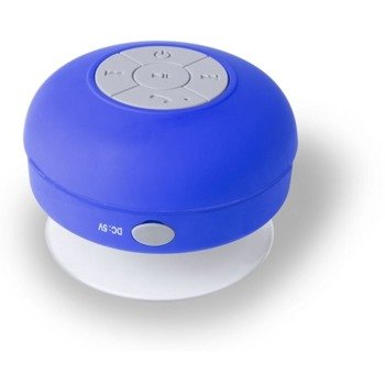 Głośnik bezprzewodowy 3W, stojak na telefon, niebieski V3518-11