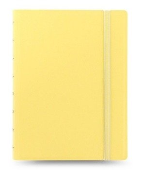 Notebook fILOFAX CLASSIC Pastels A5 blok w linie, pastolowy żółty, żółty filofax-115061