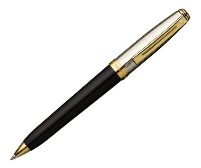 337 Długopis Sheaffer Prelude, czarne, złote wykończenia