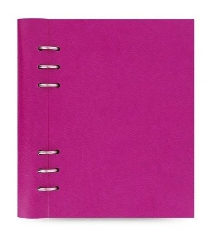 Clipbook fILOFAX CLASSIC A5, notatnik i terminarze bez dat, okładka w kolorze fuksji